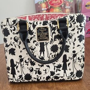 Disney Black and White Satchel Bag